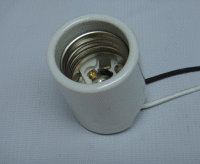 BOQUILLA DE LOZA E-40 MOGUL C/CABLE T/JAP