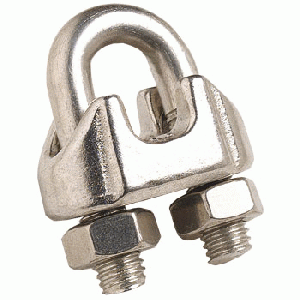 GRILLETE P/CABLE ACERO 5/16" 8MM