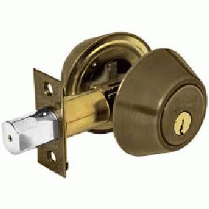 CERRADURA CERROJO DOBLE D102-AB(4C40822)