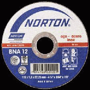 DISCO DE CORTE METAL NORTON 7