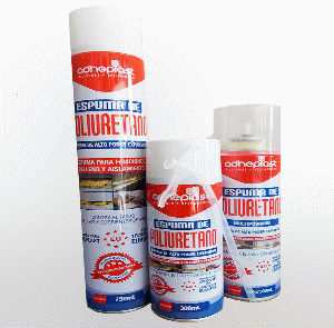 ADHEPLAST ESPUMA DE POLIURETANO 300ML(ADHM007)