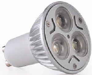 FOCO DICROICO 3 LED GU-10 BLANCO VICA 110V-3W