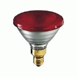 FOCO REFLECTOR HALOG.150 ROJO PAR 38 VICA