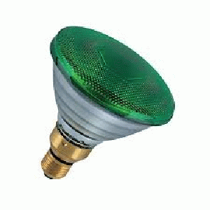 FOCO REFLECTOR HALOG.150W VERDE PAR 38 VICA