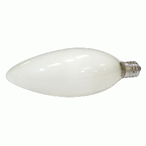 FOCO VELA E-12 ESMERILADO 15W-110V VICA