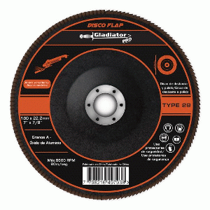BP DISCO DE ZIRCONIO 4 1/2 GRANO 80(BP00351)