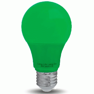 FOCO LED E-27 VERDE NIPPON