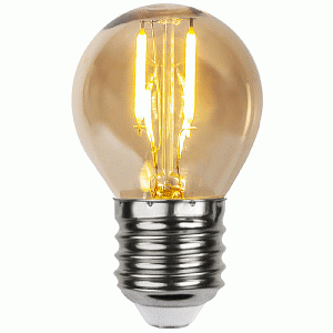 FOCO LED FILAMENTO G45 110V 4W E27 CLARO(1070095)