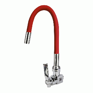 LLAVE COCINA 3428 PARED C/FLEX P/PAL ROJO(LL-1050-RO