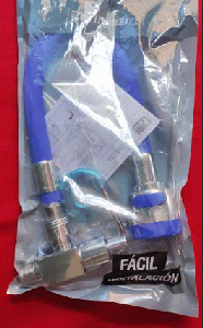 LLAVE COCINA 3431 CUELLO FLEX PAL DOB FUNC AZUL