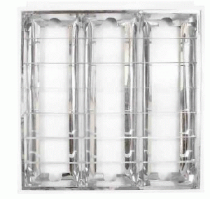 LUMIN LED T/FALSO COMPLETA C/DIF/ALUM 3X9(60CM)