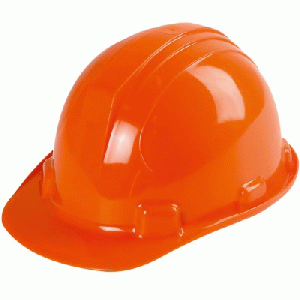 CASCO DE PROTECCION NARANJA(58PECA5)
