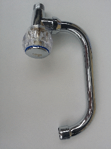 LLAVE COCINA 3403 PARED CUELLO C P/ACRILICO