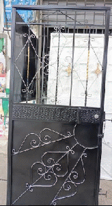 PUERTA METAL ECONOMICA 90X2MT C/V