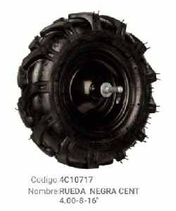 RUEDA PARA CARRETILLA 4.00-8-16(4C10717)