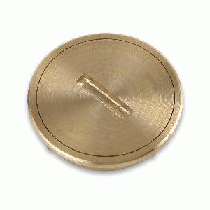REJILLA C/TAPA BRONCE 2" FIRENZI 3283