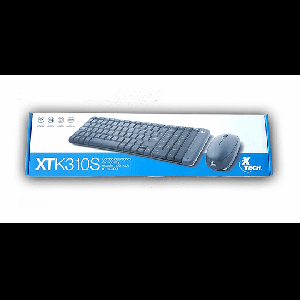 TECLADO +MOUSE INALAMBRICO XTRATECH USB NEGRO