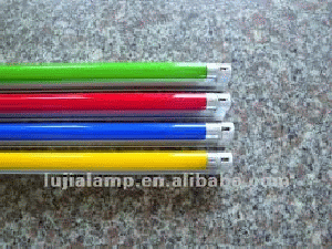 TUBO FLUORECENTE T4 20W VERDE
