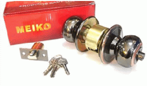 CERRADURA MEIKO DORM POMO 9212 BN/AC(4C4067A)