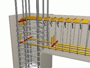 VIGA COLUMNA ARMADO V8 D=12X150X150