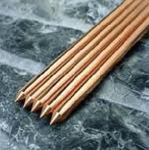 VARILLA DE COBRE 5/8 X 2.40M C/CONECTOR IMP